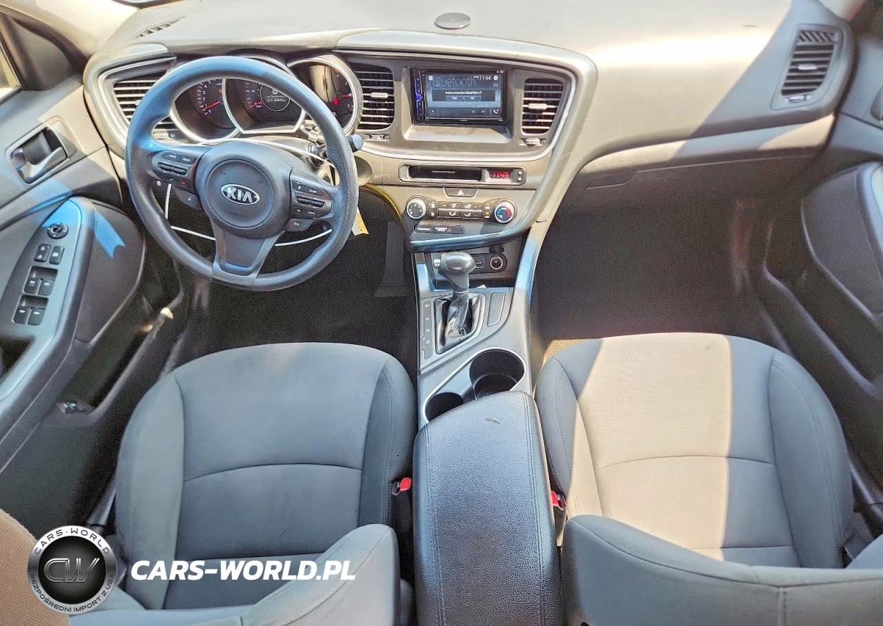 2015 Kia Optima Lx VIN:KNAGM4A76F5589893 - 8