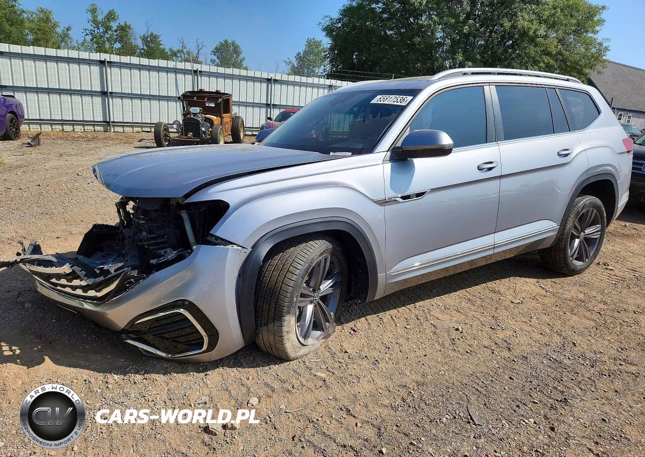 2022 Volkswagen Atlas Sel R-Line VIN:1V2AR2CA1NC506063 - 1