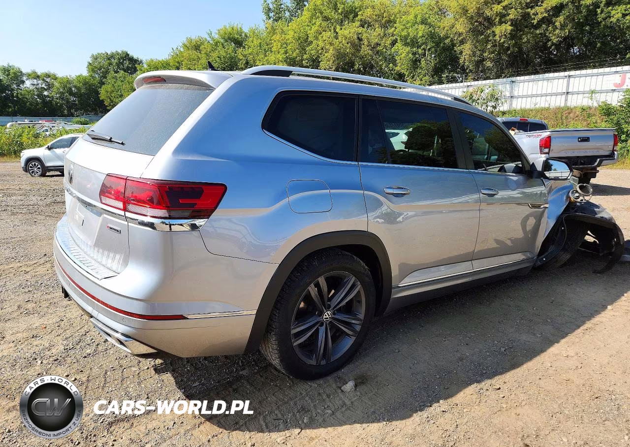 2022 Volkswagen Atlas Sel R-Line VIN:1V2AR2CA1NC506063 - 3