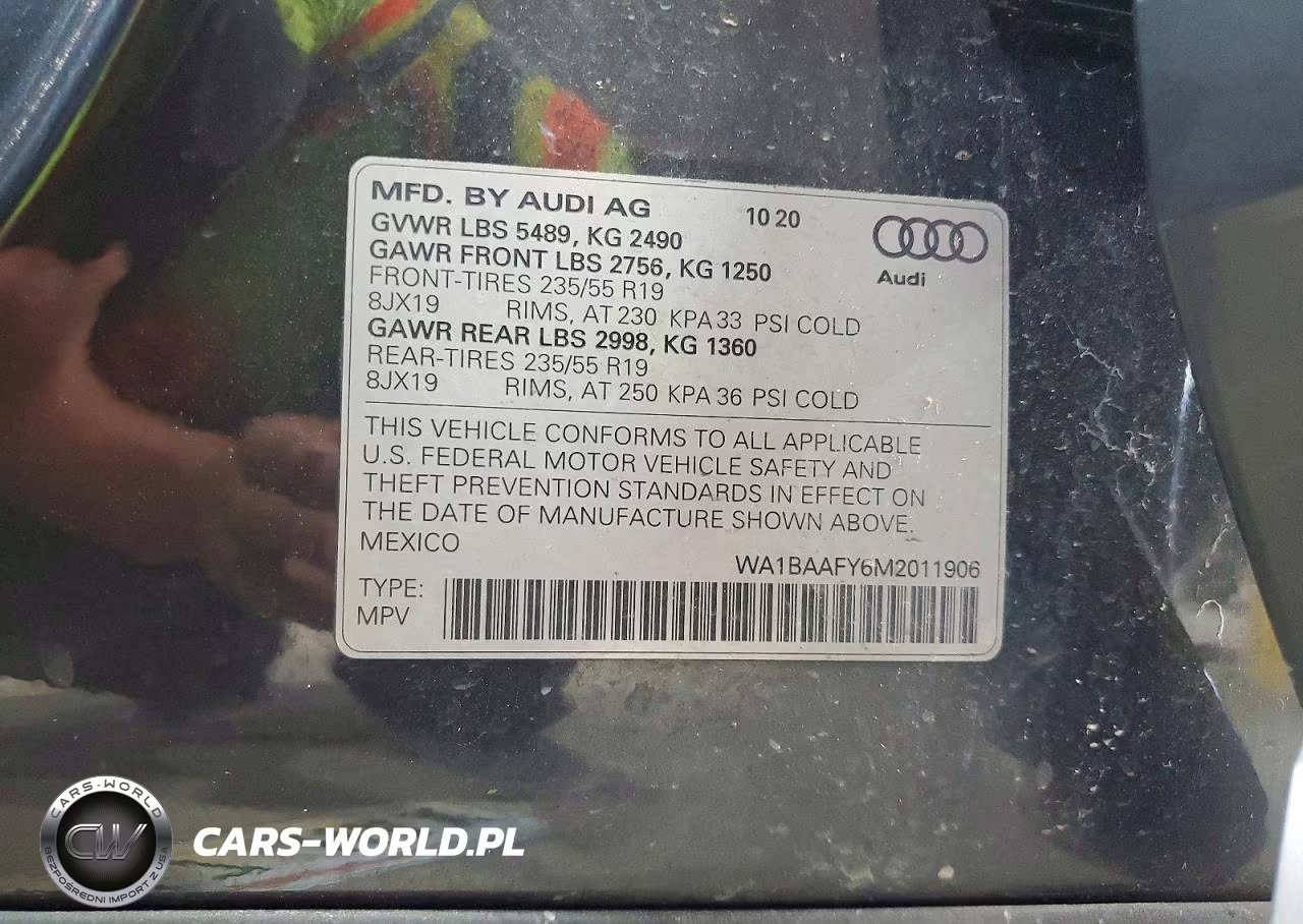 2021 Audi Q5 Premium Plus VIN:WA1BAAFY6M2011906 - 12