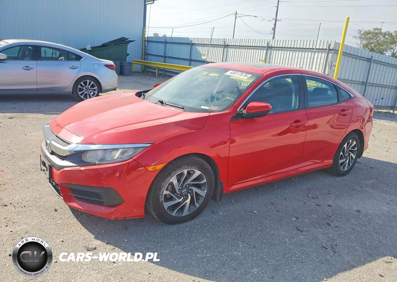 2018 Honda Civic Ex VIN:2HGFC2F77JH546228 - 1