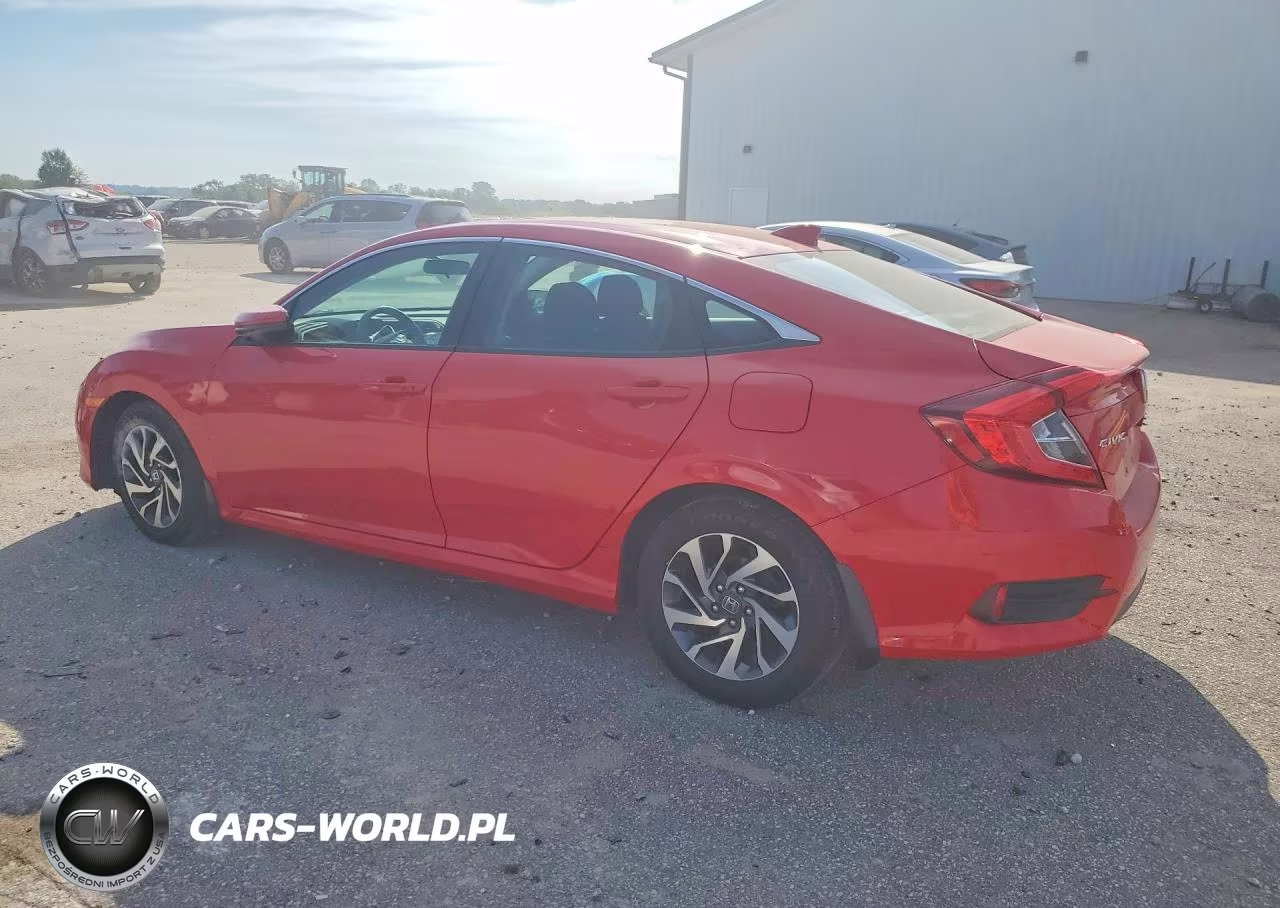 2018 Honda Civic Ex VIN:2HGFC2F77JH546228 - 2