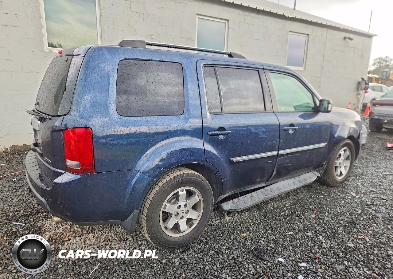 2009 Honda Pilot Touring VIN:5FNYF38949B004928 - 3
