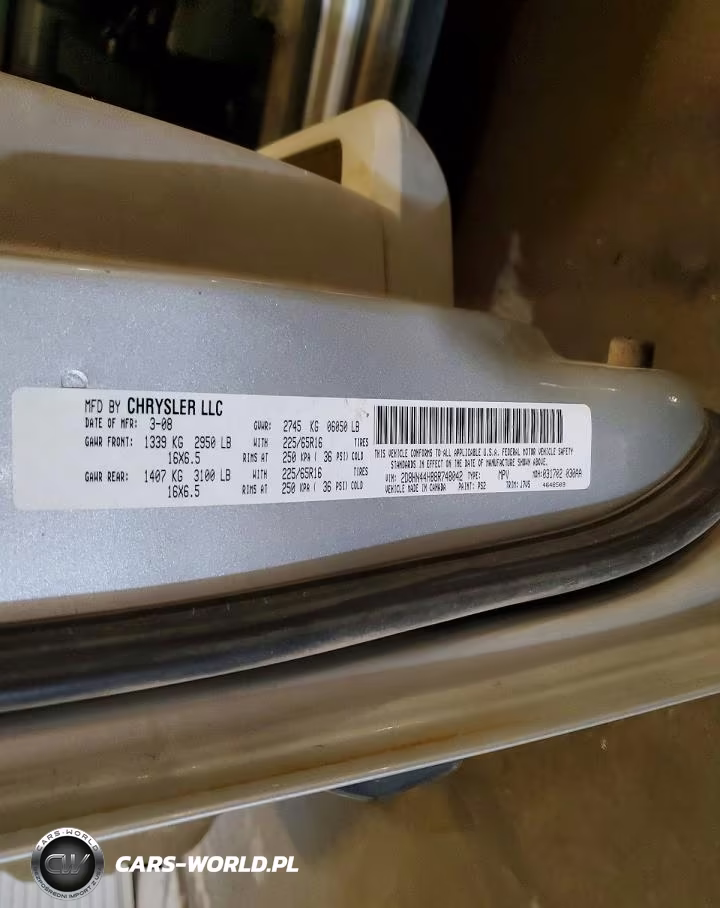 2008 Dodge Grand Caravan Se VIN:2D8HN44H88R748042 - 13