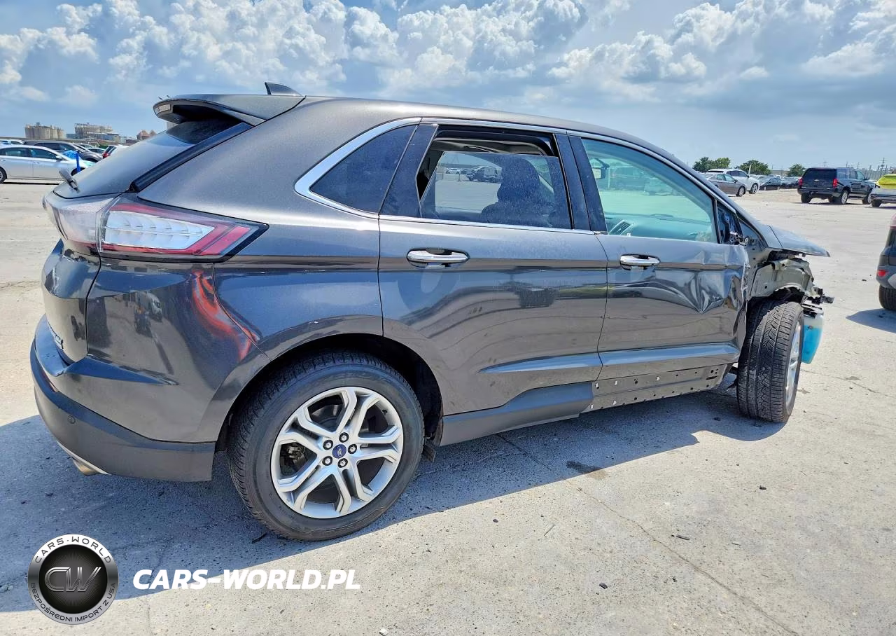 2017 Ford Edge Titanium VIN:2FMPK3K96HBC03325 - 3