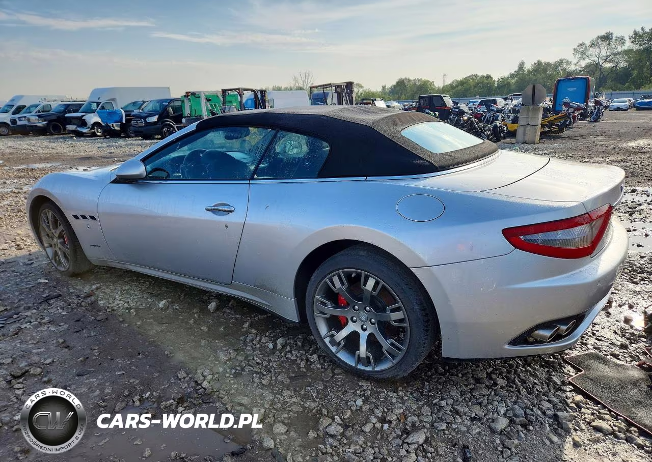 2011 Maserati Granturismo S VIN:ZAM45KMA4B0057057 - 2