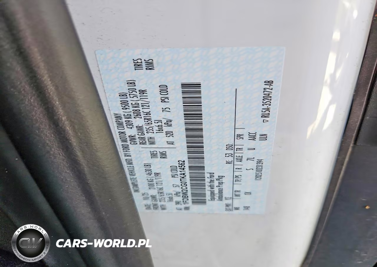 2026 Ford Transit - Ambulance VIN:1FDBW2CG0TKA14562 - 13