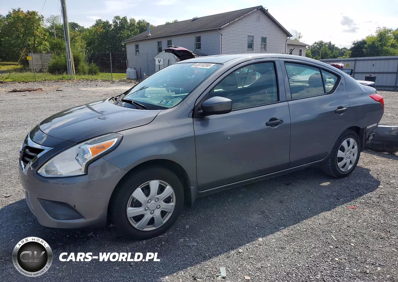2019 Nissan Versa S Plus VIN:3N1CN7AP6KL871609 - 1