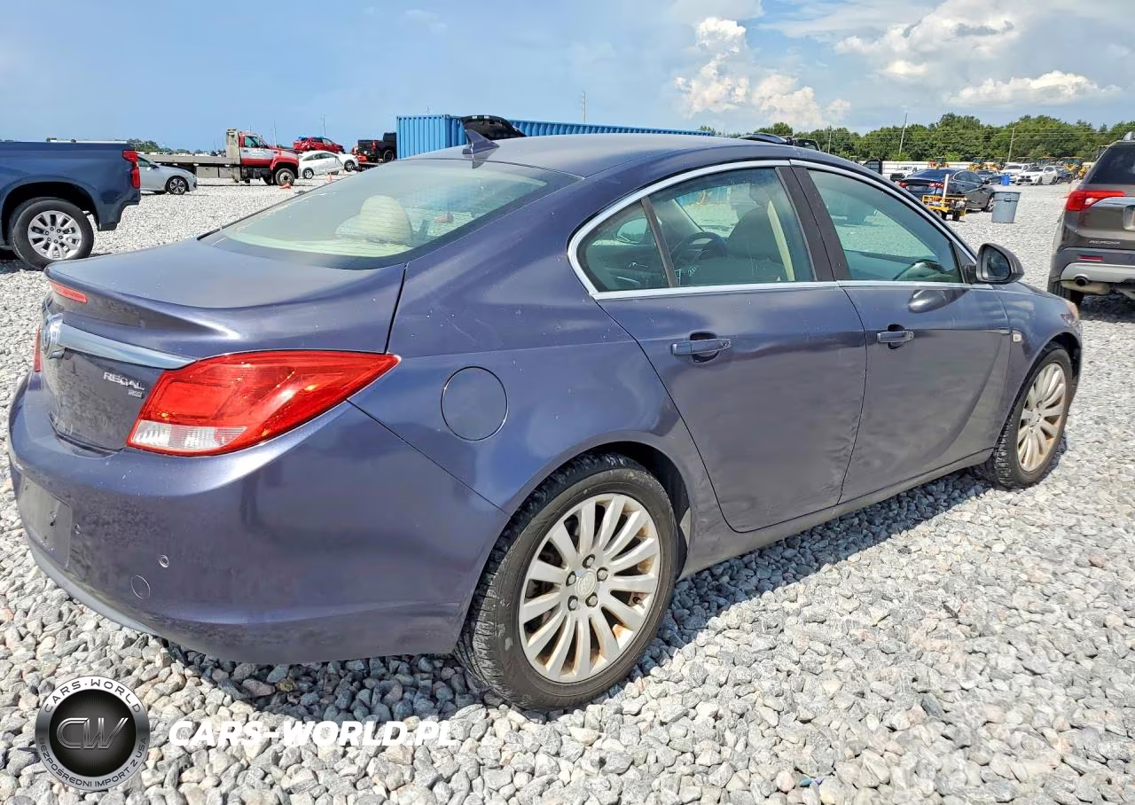 2011 Buick Regal Cxl VIN:W04GS5EC5B1070349 - 3