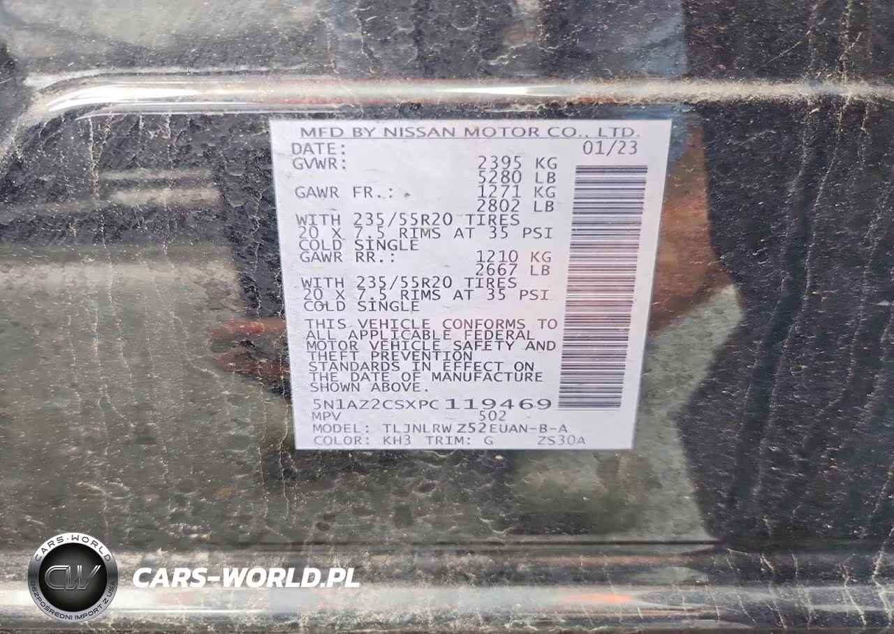 2023 Nissan Murano Sl VIN:5N1AZ2CSXPC119469 - 13