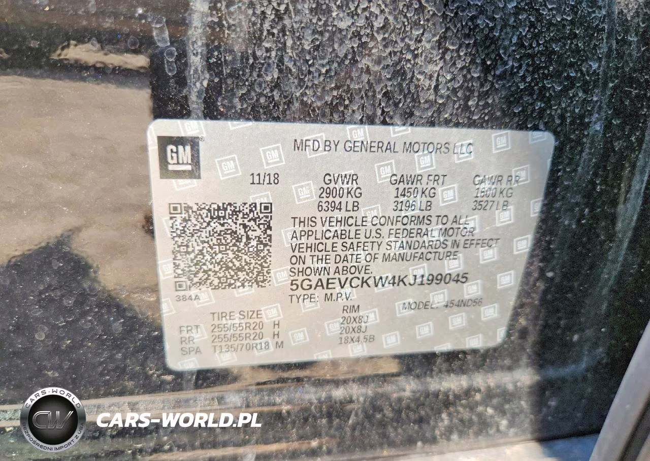2019 Buick Enclave Avenir VIN:5GAEVCKW4KJ199045 - 14