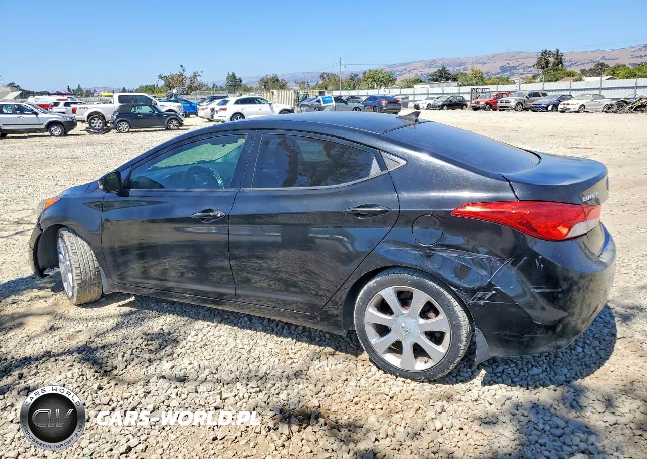 2013 Hyundai Elantra Limited VIN:5NPDH4AE9DH426855 - 2