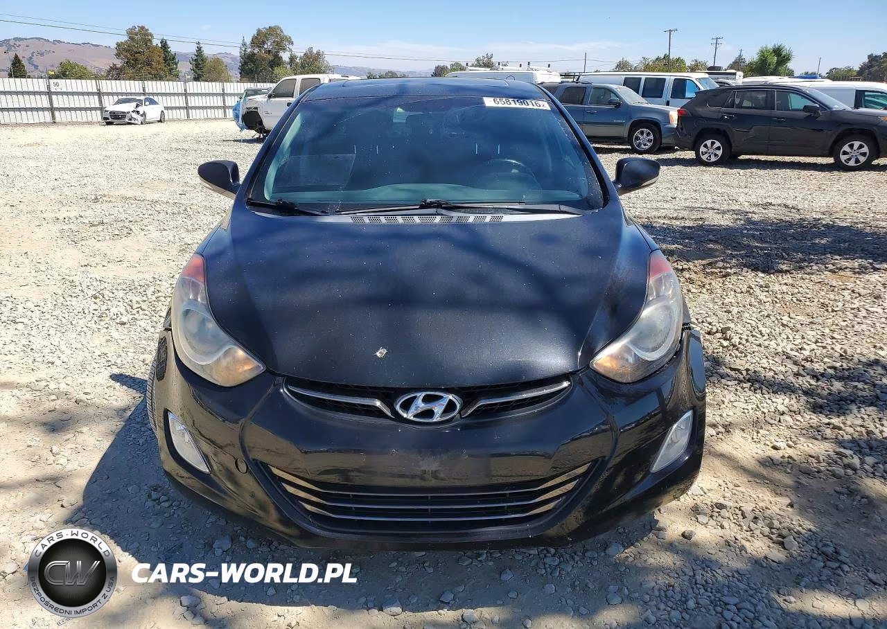 2013 Hyundai Elantra Limited VIN:5NPDH4AE9DH426855 - 5