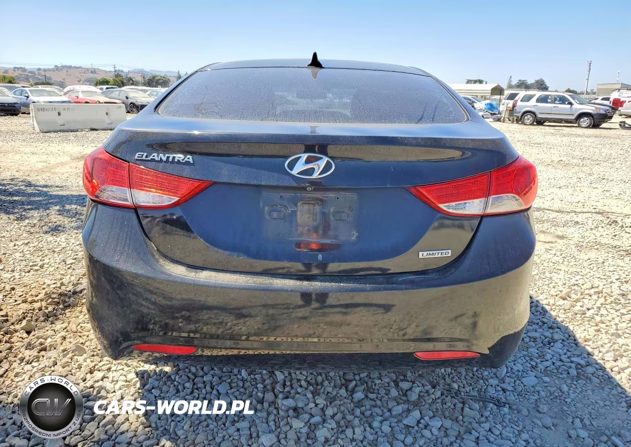 2013 Hyundai Elantra Limited VIN:5NPDH4AE9DH426855 - 6