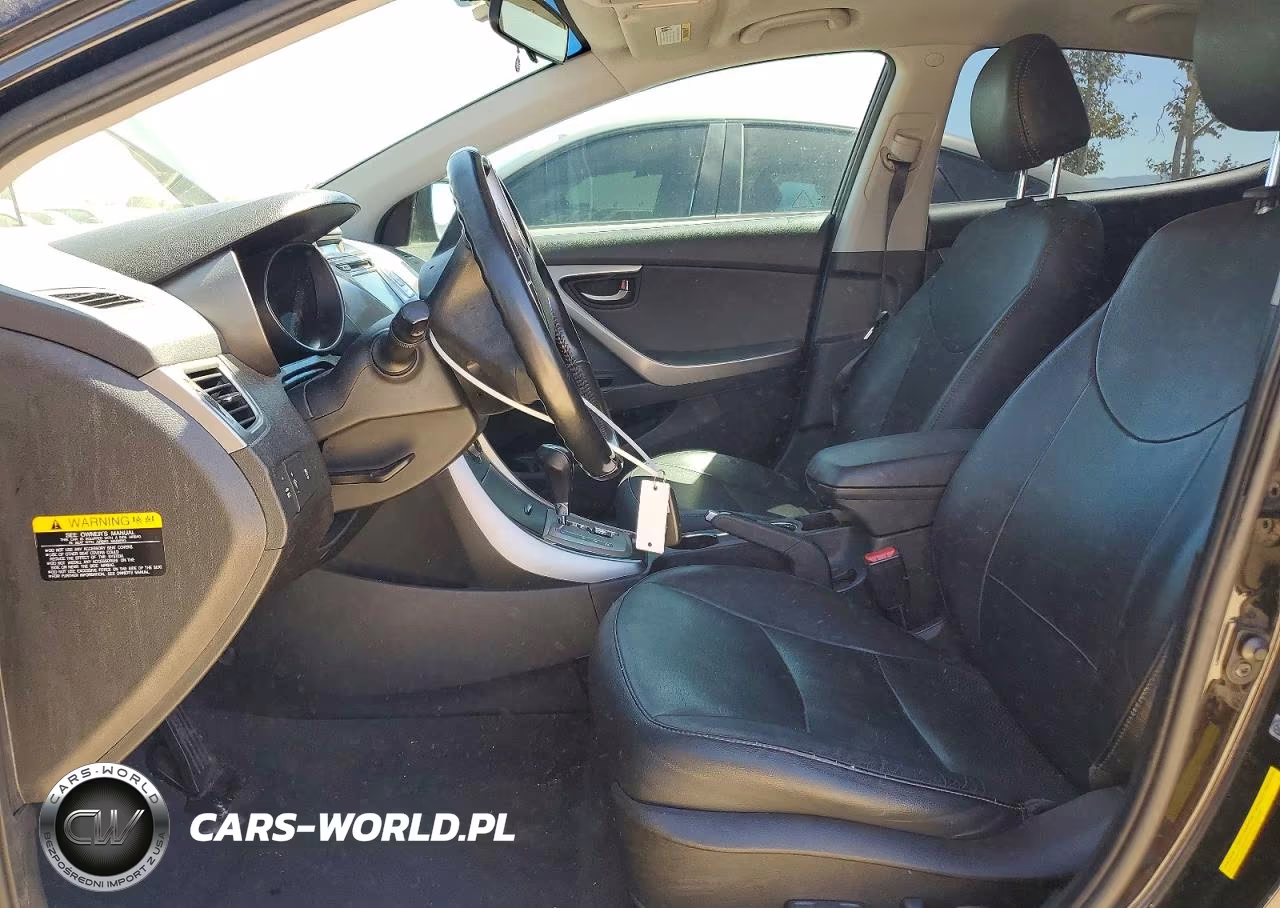 2013 Hyundai Elantra Limited VIN:5NPDH4AE9DH426855 - 7
