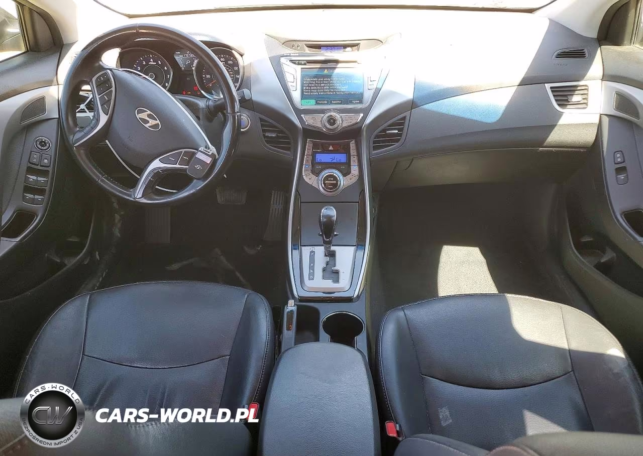 2013 Hyundai Elantra Limited VIN:5NPDH4AE9DH426855 - 8