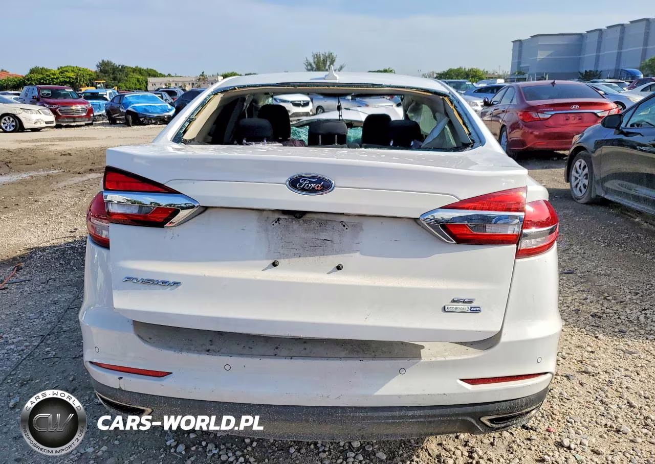 2020 Ford Fusion Se VIN:3FA6P0T94LR190931 - 6
