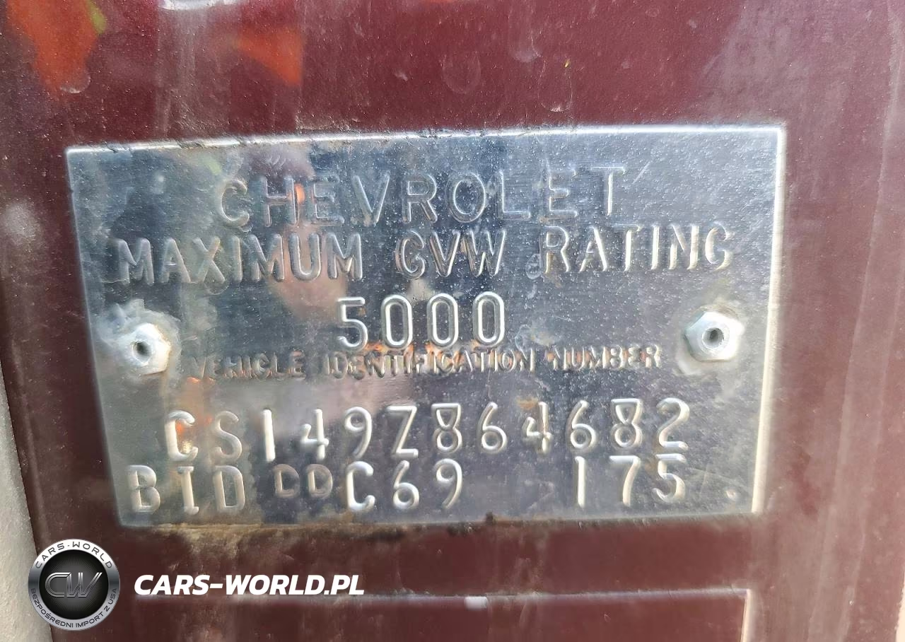 1969 Chevrolet C10 Pu VIN:CS149Z864682 - 12