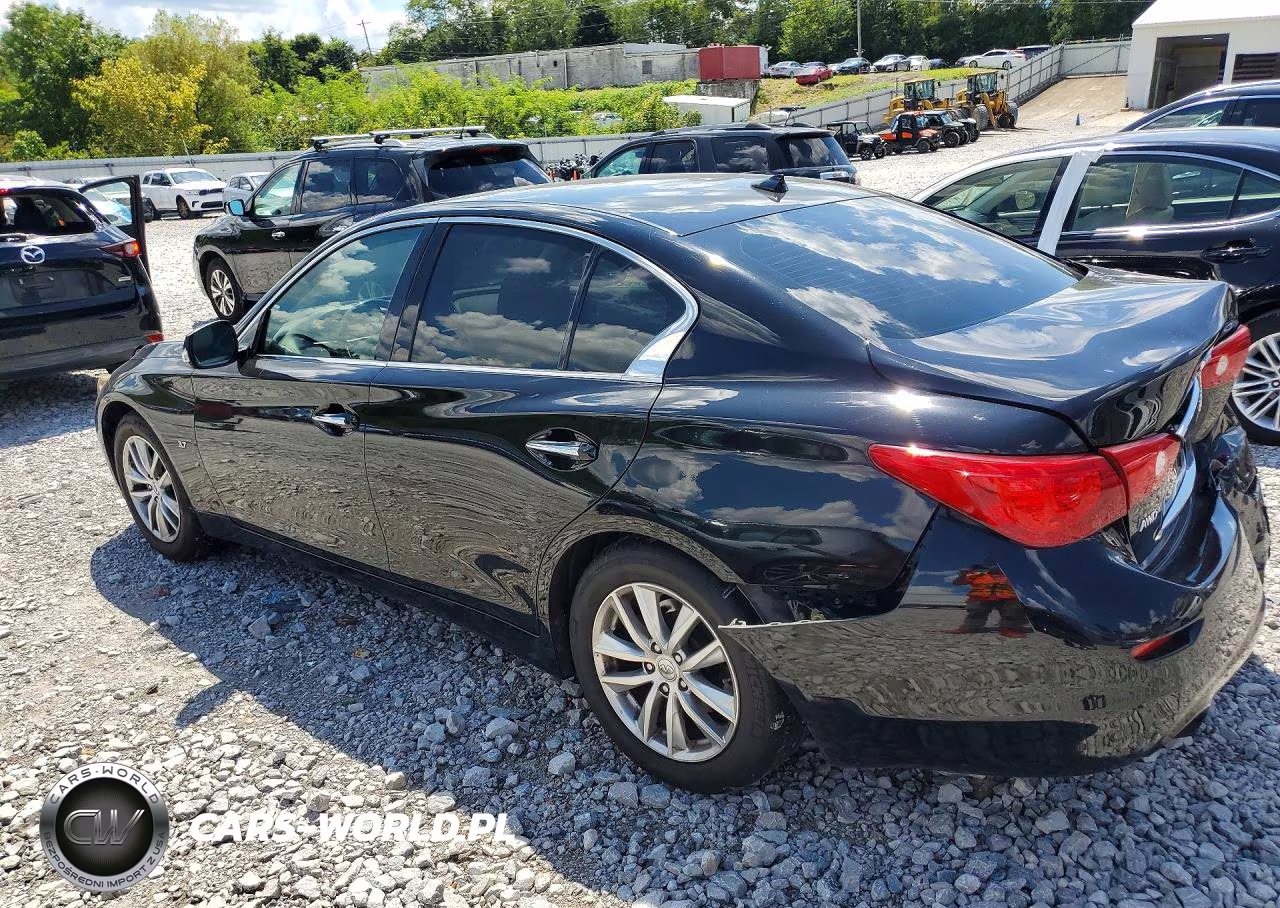 2015 Infiniti Q50 Premium VIN:JN1BV7AR9FM402801 - 2