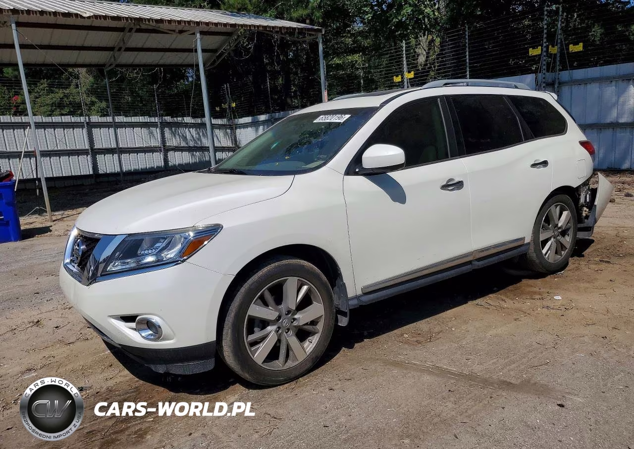 2015 Nissan Pathfinder S VIN:5N1AR2MN4FC669421 - 1