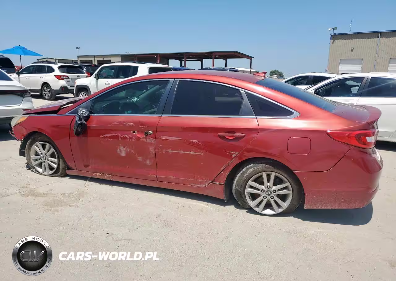2016 Hyundai Sonata Se VIN:5NPE24AF1GH318684 - 2