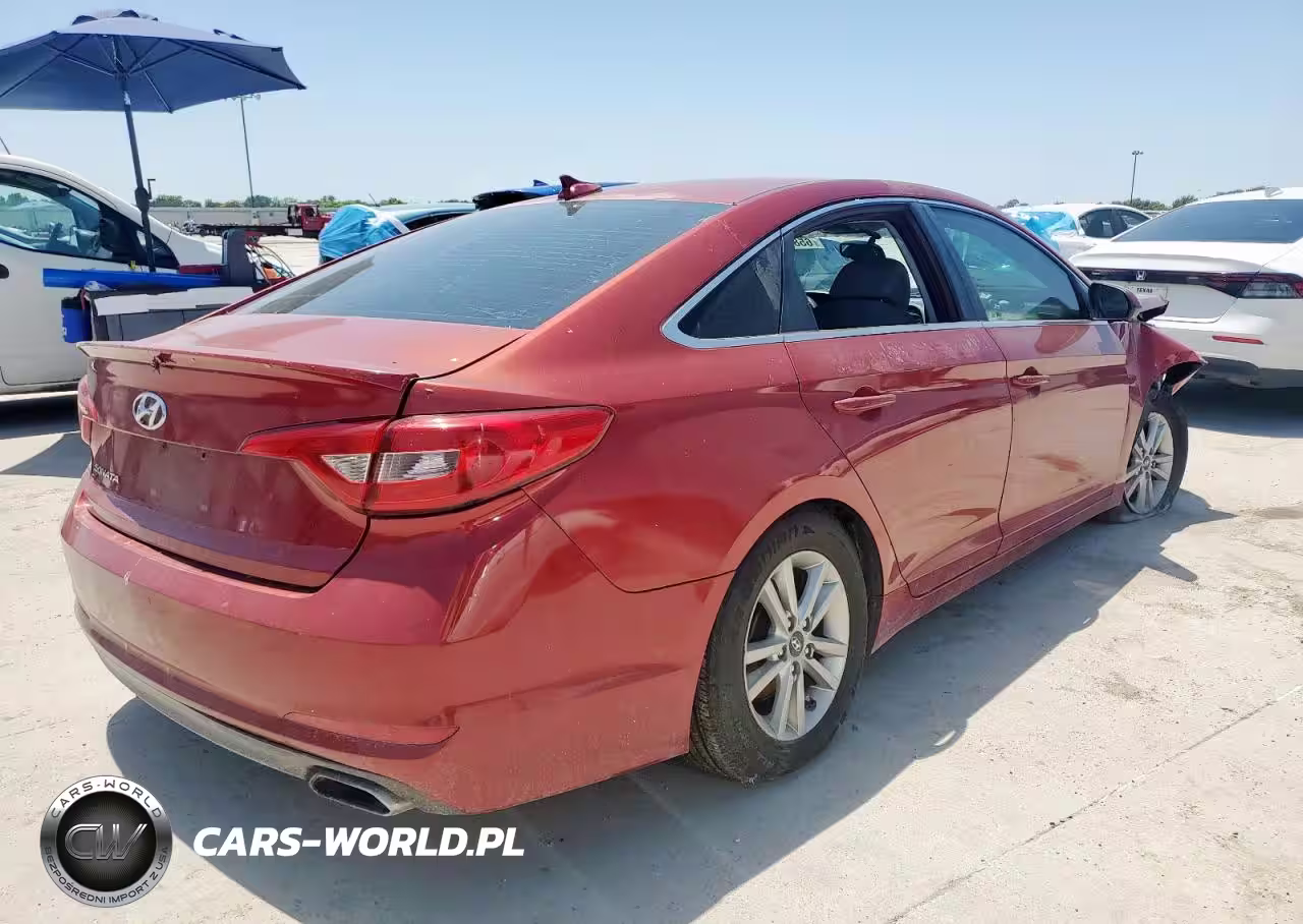 2016 Hyundai Sonata Se VIN:5NPE24AF1GH318684 - 3