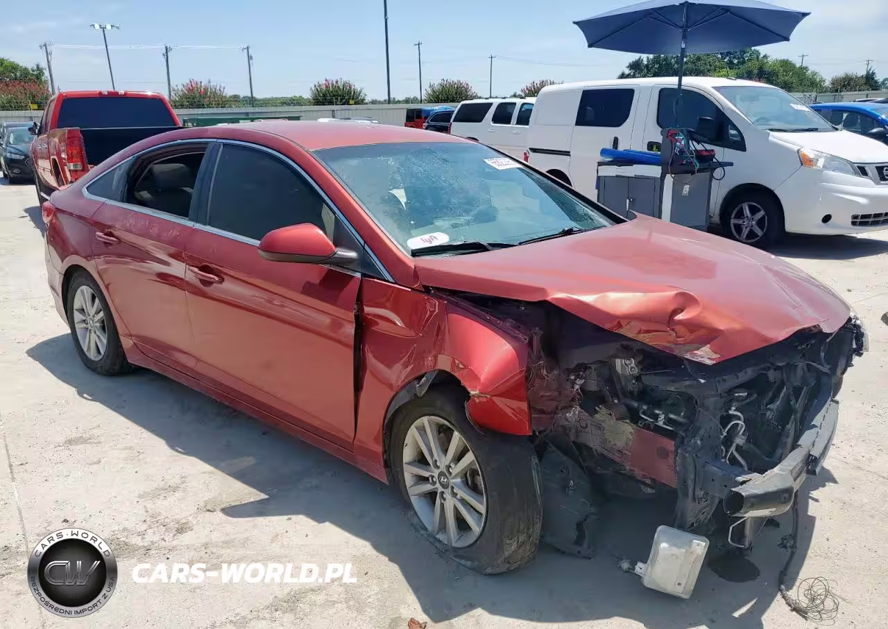 2016 Hyundai Sonata Se VIN:5NPE24AF1GH318684 - 4