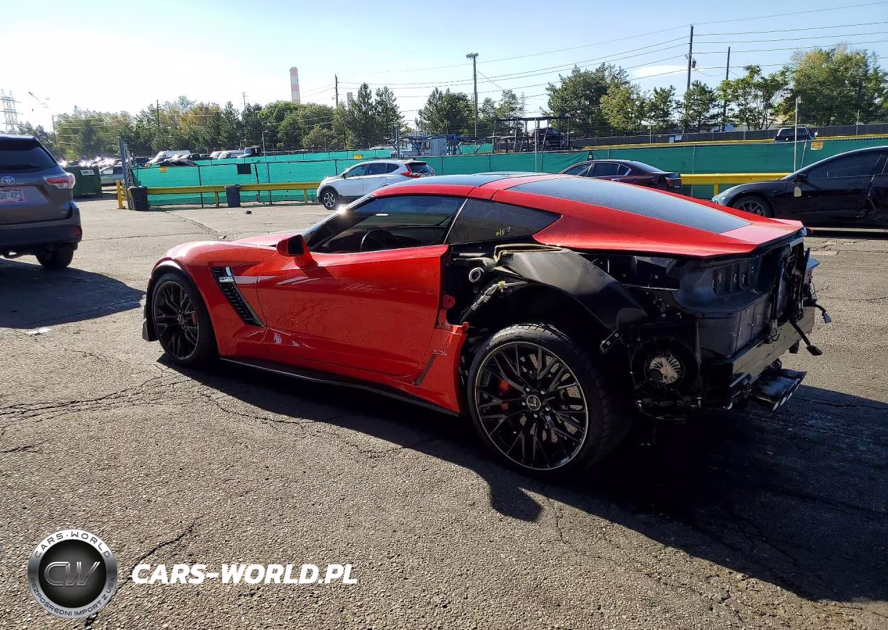 2016 Chevrolet Corvette Z06 2Lz VIN:1G1YS2D61G5605237 - 2