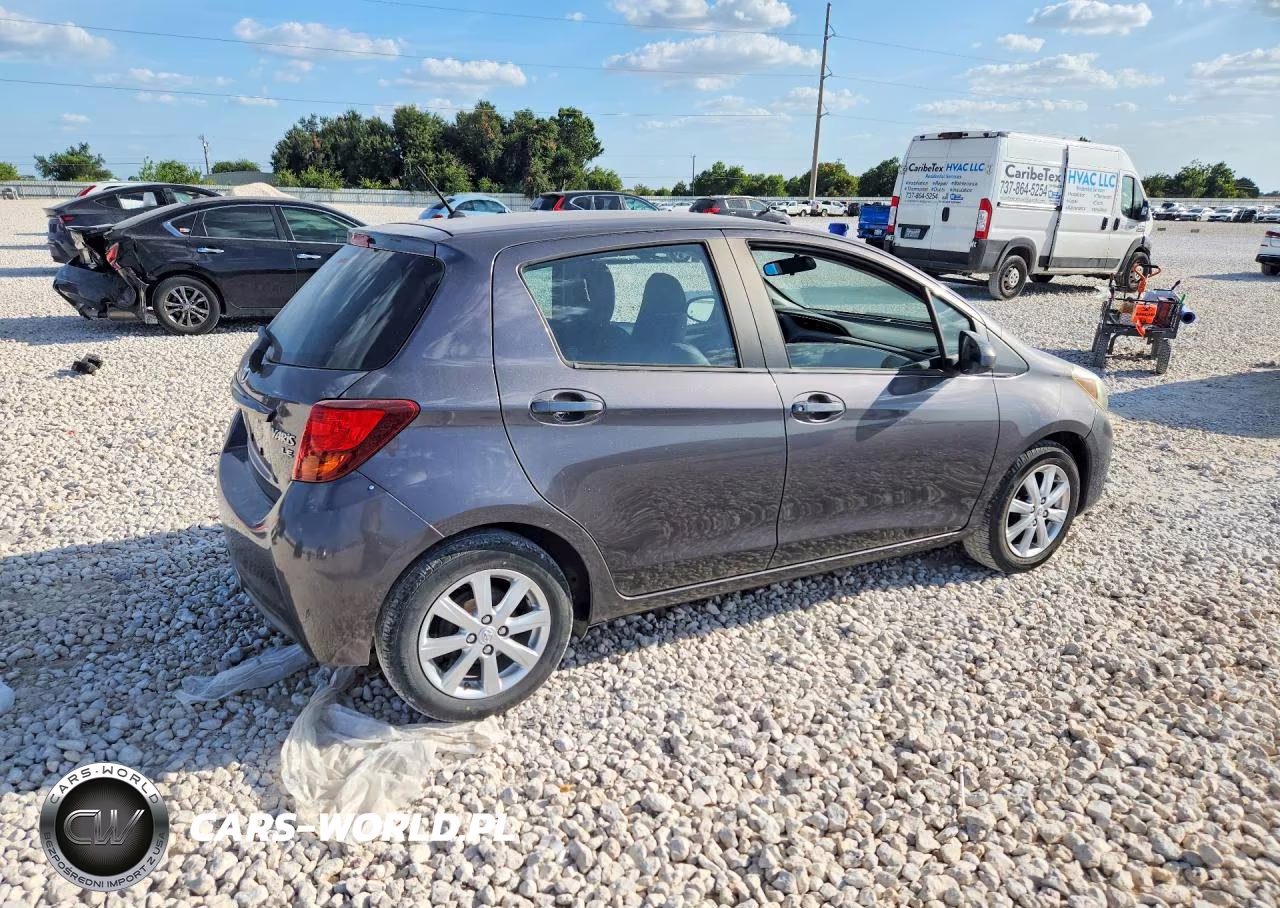 2015 Toyota Yaris 5-Door Le VIN:VNKKTUD32FA025536 - 3
