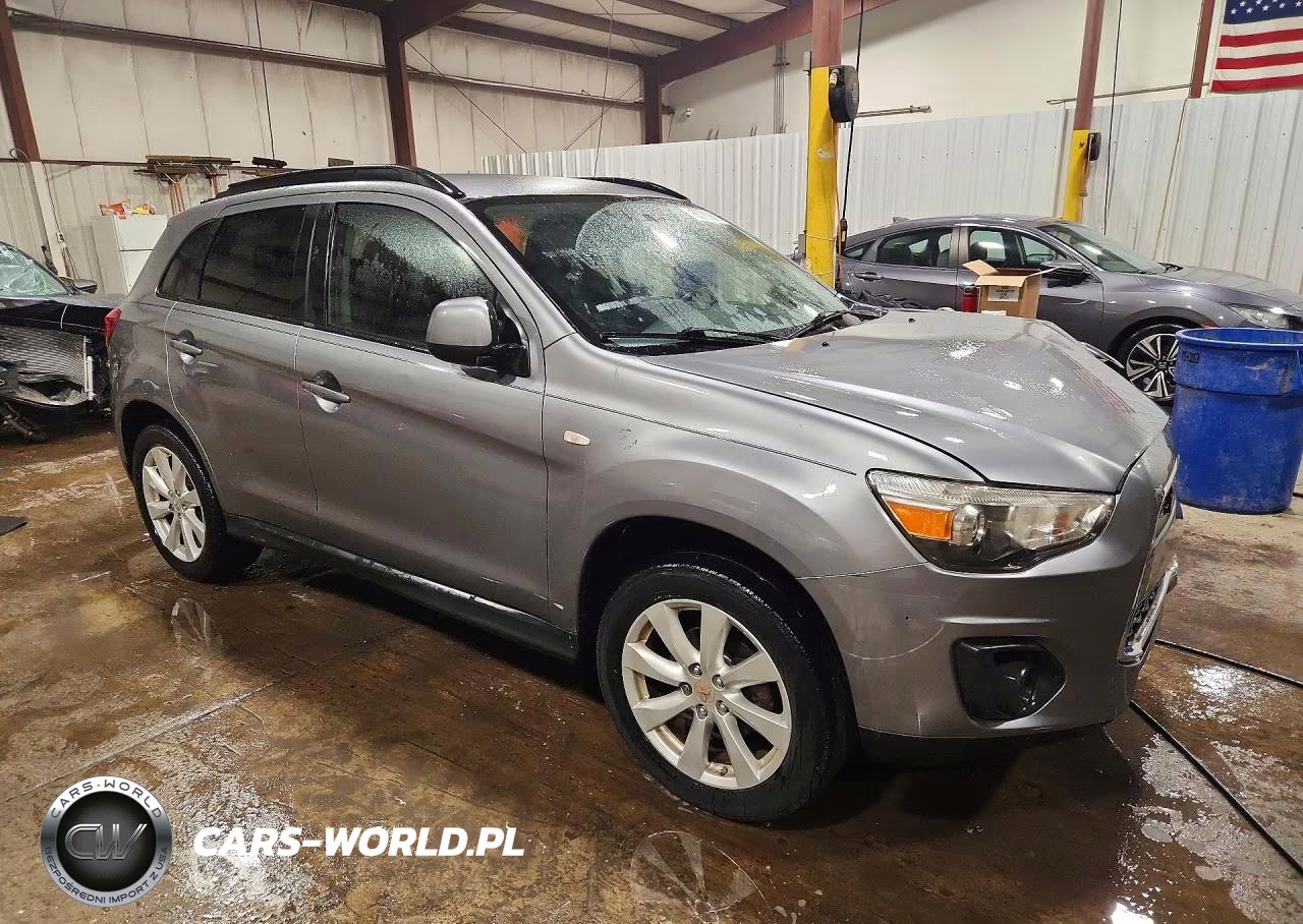 2013 Mitsubishi Outlander Sport Es VIN:4A4AR3AUXDE014454 - 4