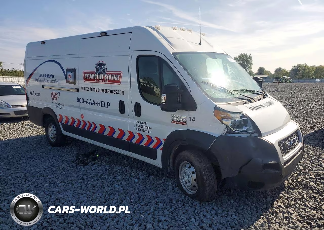 2021 Ram Promaster 3500 Vf Delivery Van VIN:3C6MRVJG8ME513226 - 4