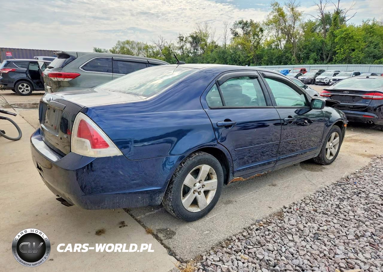 2009 Ford Fusion Se VIN:3FAHP07Z19R173600 - 3