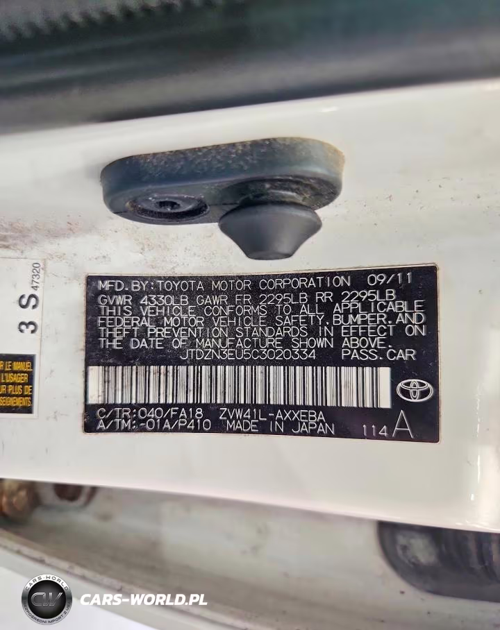 2012 Toyota Prius V Three VIN:JTDZN3EU5C3020334 - 12