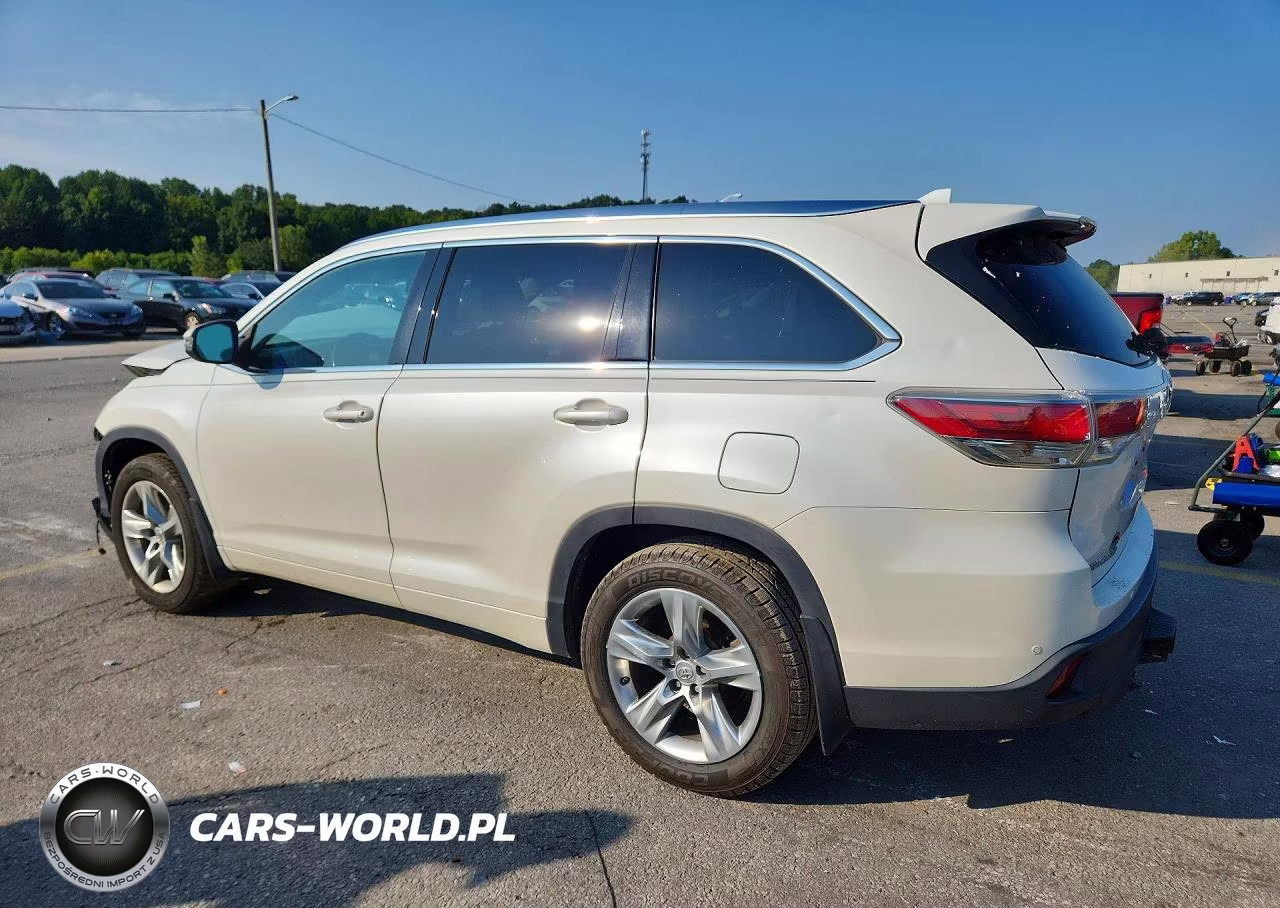 2015 Toyota Highlander Limited VIN:5TDDKRFH3FS203581 - 2