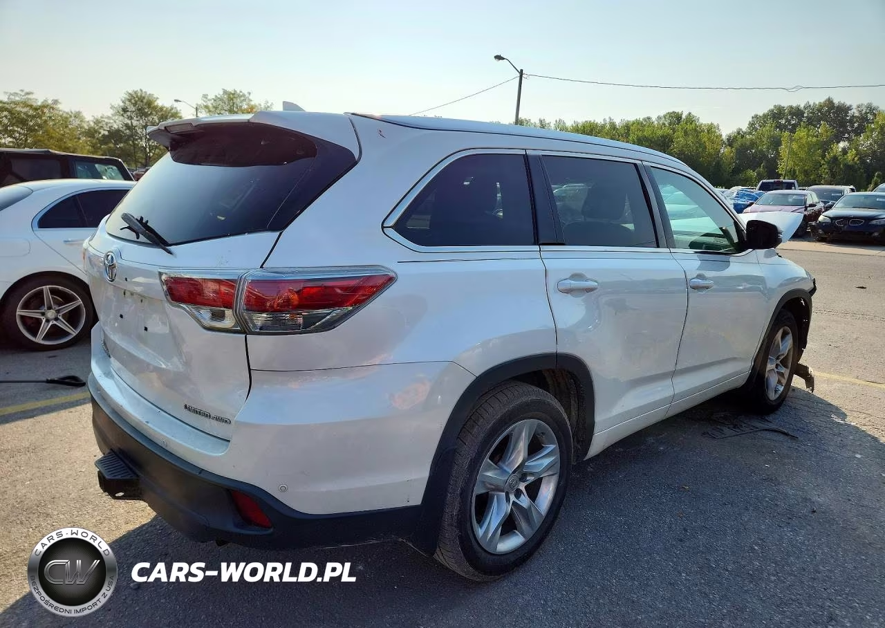 2015 Toyota Highlander Limited VIN:5TDDKRFH3FS203581 - 3