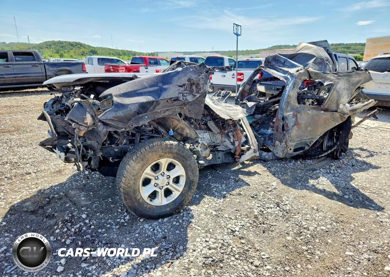 2019 Toyota 4Runner Sr5 VIN:JTEZU5JR1K5200327 - 1