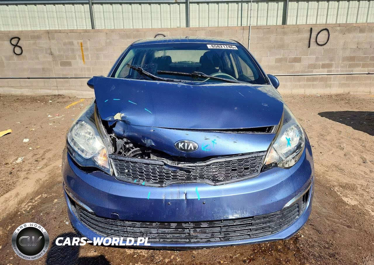 2016 Kia Rio Lx VIN:KNADM4A36G6688998 - 5