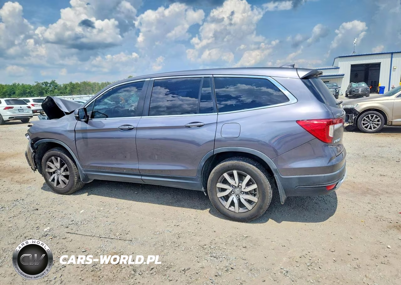 2020 Honda Pilot Ex VIN:5FNYF5H37LB021110 - 2