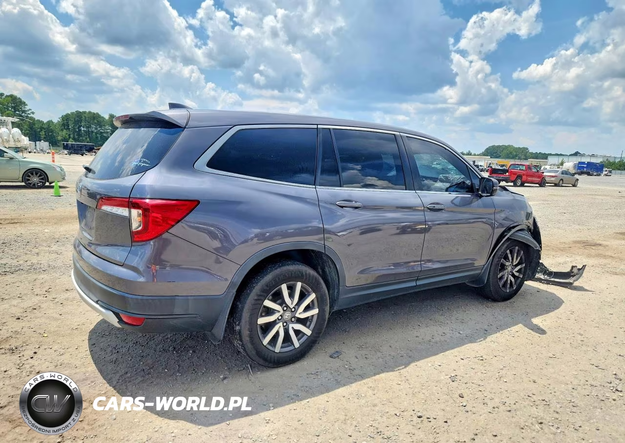 2020 Honda Pilot Ex VIN:5FNYF5H37LB021110 - 3