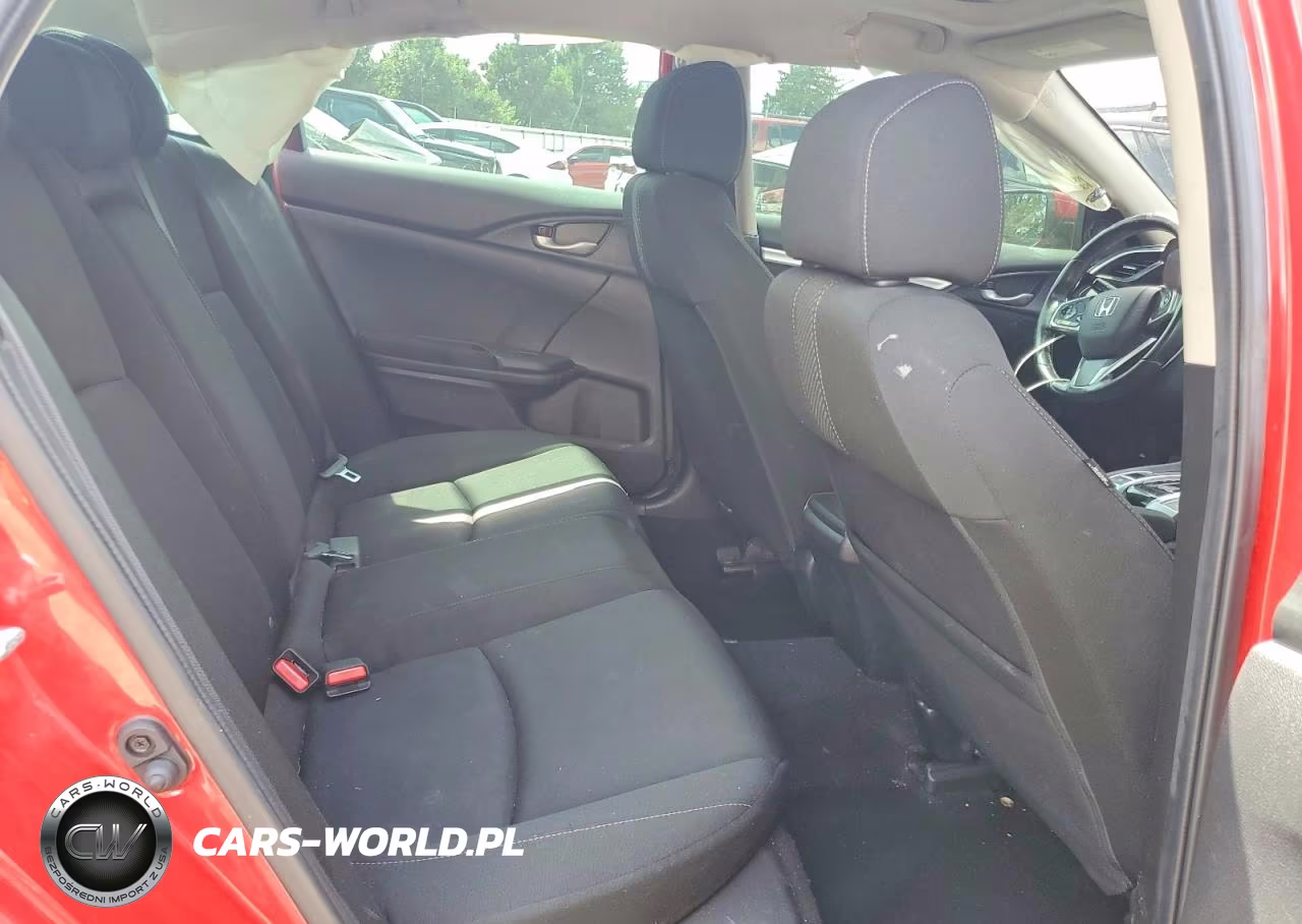 2018 Honda Civic Ex VIN:JHMFC1F31JX017776 - 10