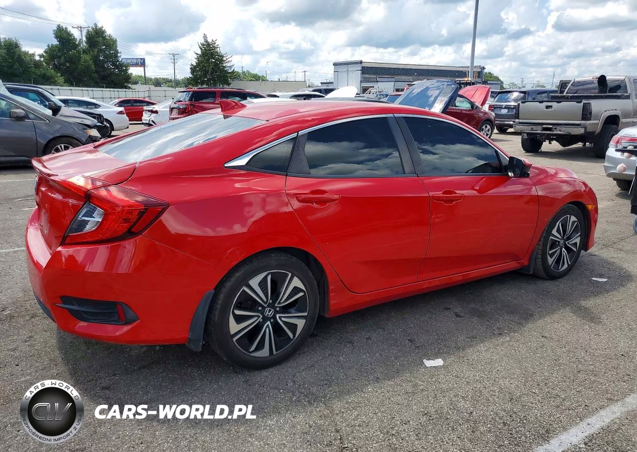 2018 Honda Civic Ex VIN:JHMFC1F31JX017776 - 3