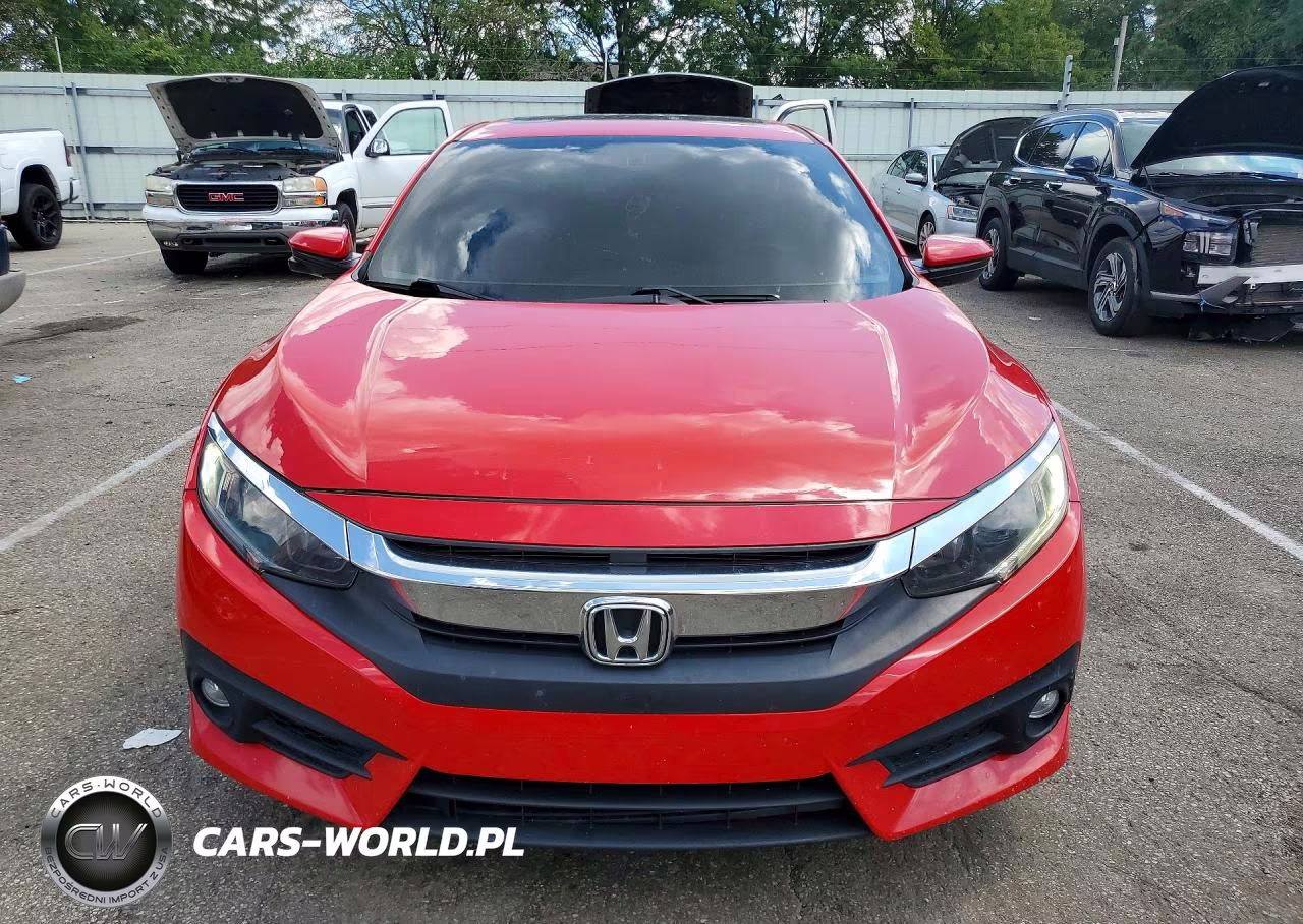 2018 Honda Civic Ex VIN:JHMFC1F31JX017776 - 5