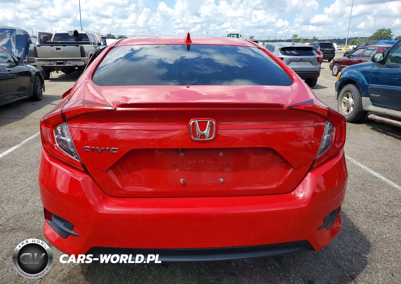 2018 Honda Civic Ex VIN:JHMFC1F31JX017776 - 6