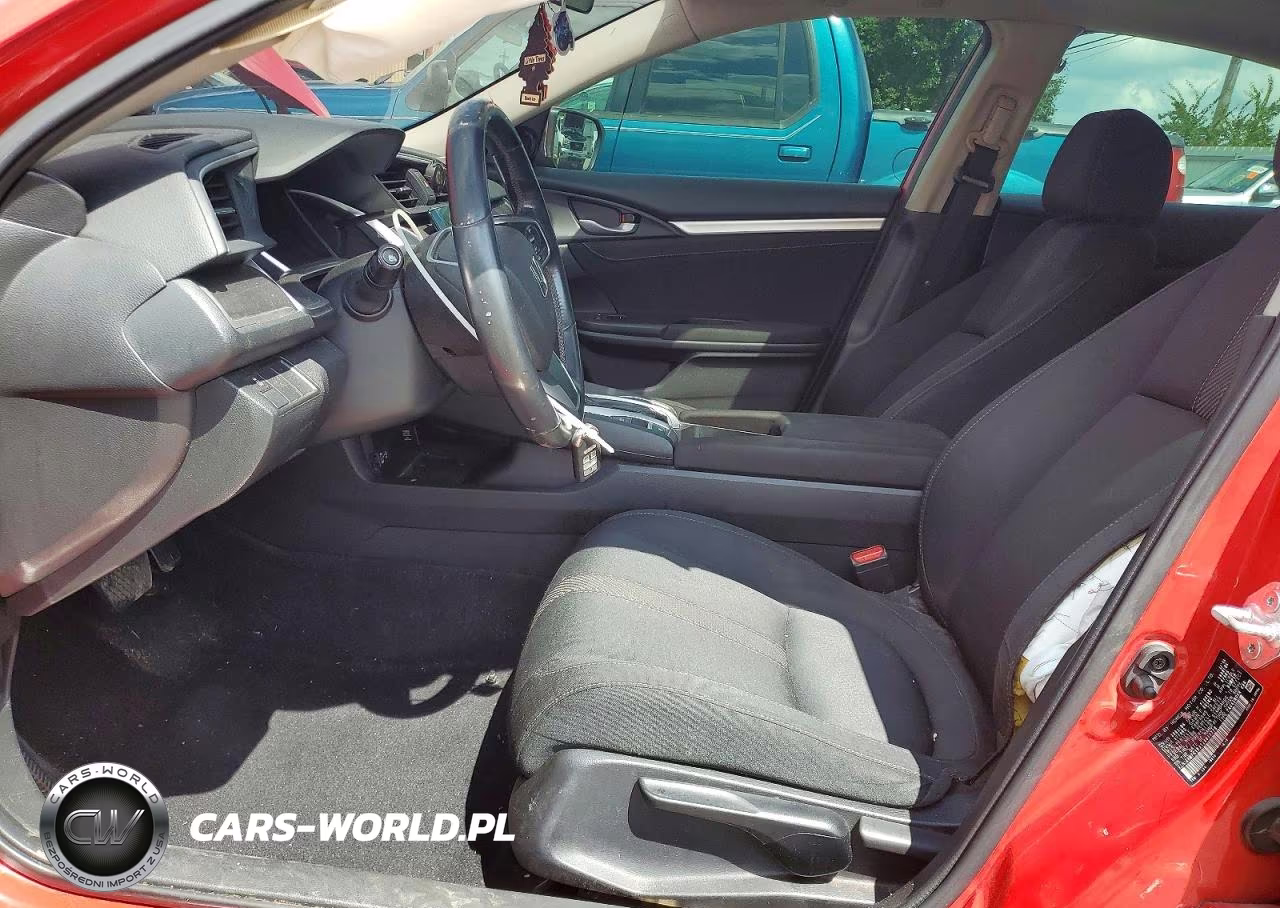 2018 Honda Civic Ex VIN:JHMFC1F31JX017776 - 7
