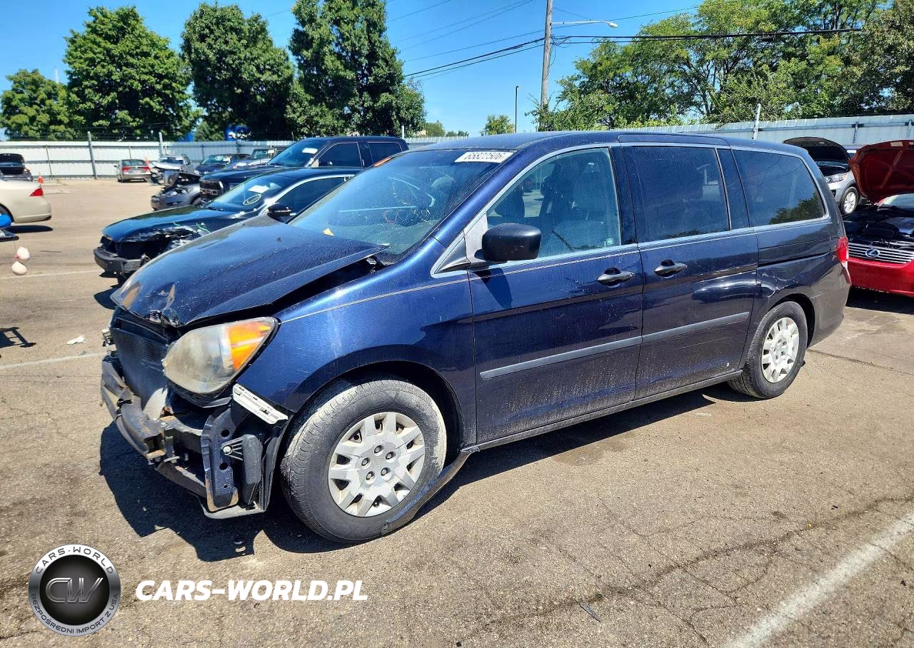 2008 Honda Odyssey Lx VIN:5FNRL38248B045462 - 1