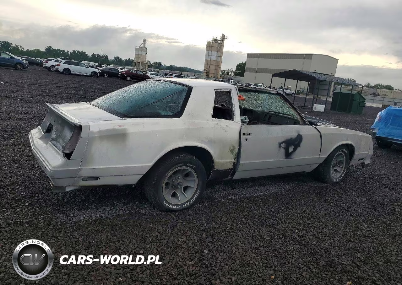 1987 Chevrolet Monte Carlo VIN:1G1GZ11G5HP113301 - 3