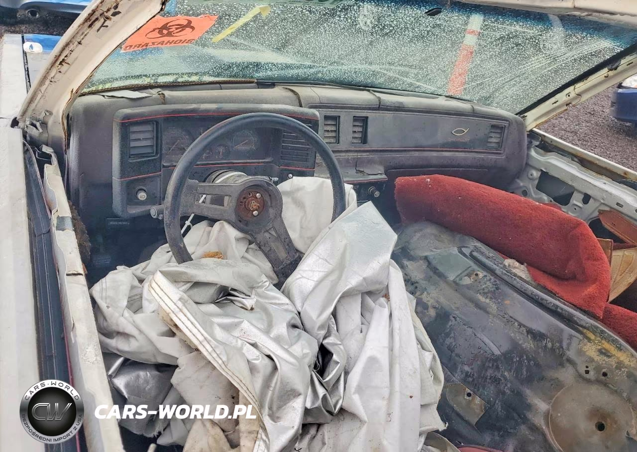1987 Chevrolet Monte Carlo VIN:1G1GZ11G5HP113301 - 8
