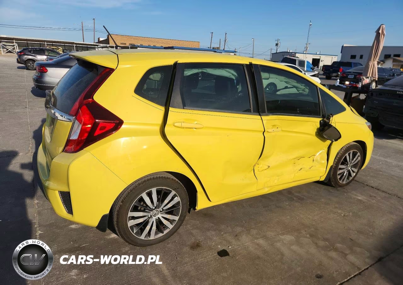 2015 Honda Fit Ex VIN:3HGGK5H80FM770528 - 3