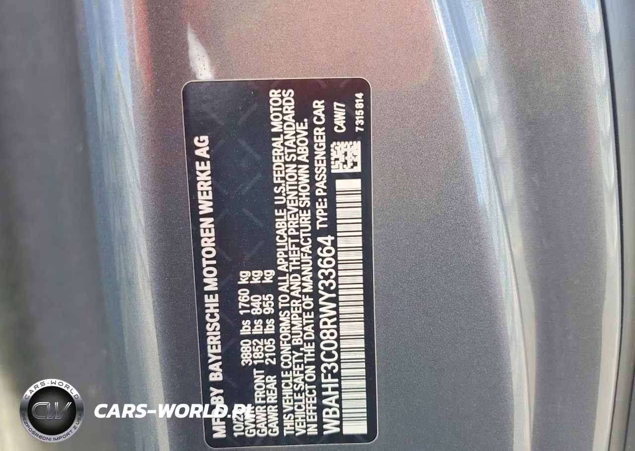 2024 BMW Z4 Sdrive30I VIN:WBAHF3C08RWY33664 - 12