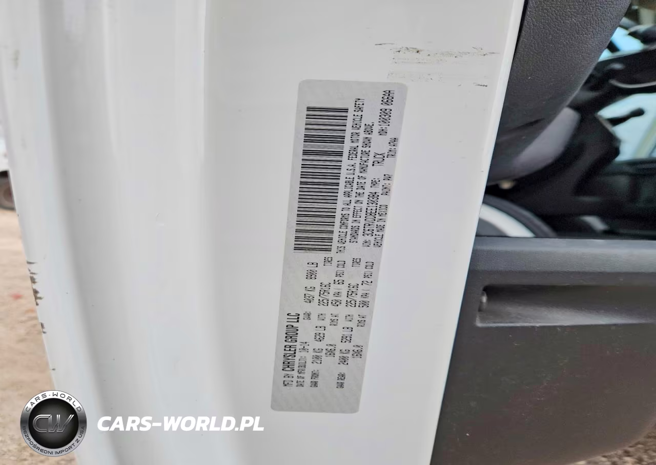 2014 Ram Promaster 2500 2500 High VIN:3C6TRVDD8EE130384 - 13